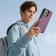 thumbnail image 3 of for iPhone 16 Pro Case, 2 in1 Multifunctional Detachable Wallet Phone Case for Men Women with RFID Blocking Card Holder Wrist Strap Shockproof Protective Case for iPhone 16 Pro (Purple), 3 of 9