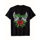 thumbnail image 2 of Mountain Print Men's Round Neck Short Sleeve Fashion Regular Fit T-Shirt Top For Spring Summer Holiday Tee For Adult, Men, Women, Teen, Teenager, Adolescent, Youth, 2 of 7