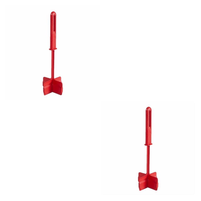 Billuyoard Triturador de carne picador portátil resistente al calor utensilios de cocina de mano triturador de patatas de carne molida utensilios Rojo 2piezas