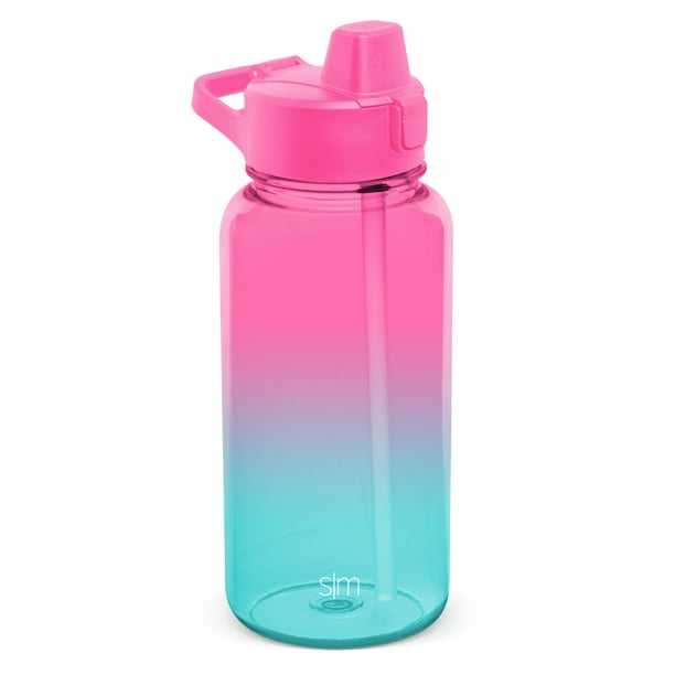 Simple Modern Reusable Tritan Summit Water Bottle with Silicone Straw