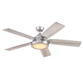 thumbnail image 4 of Prominence Home Ventilador de Techo Smart de 52 pulgadas con Luz y 5 Aspas Reversibles con Control Remoto, Modelo Potomac, 4 of 8