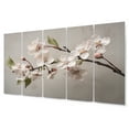 thumbnail image 2 of Designart "Blossom Delight Apple I" Apple Blossom Metal Art Print Set, 2 of 5