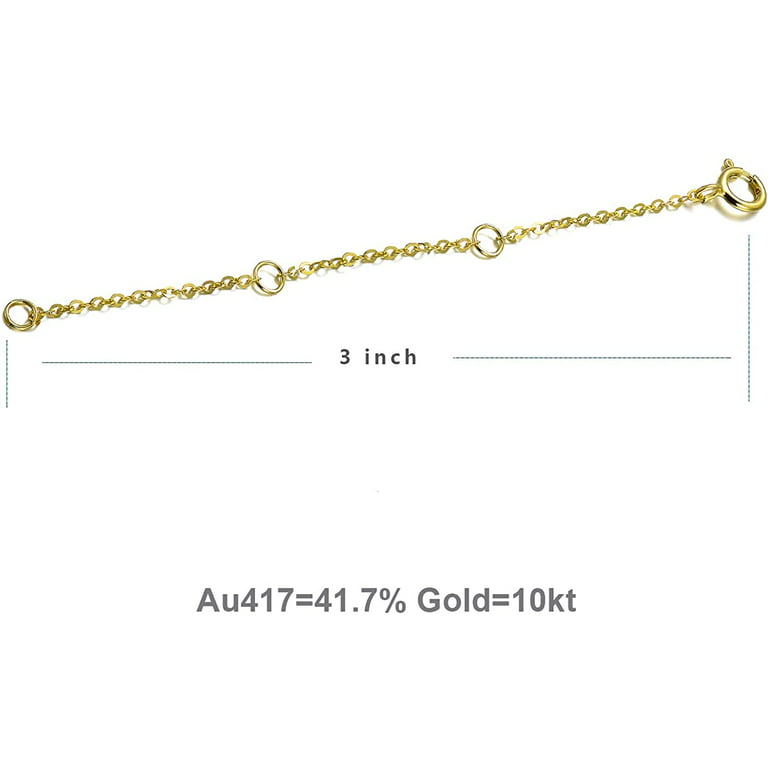 DSJ's Signature 14k Gold Chain Extender