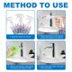 thumbnail image 4 of 2pcs Bathroom Foam Cleaner SprayPowerful Descaling Cleaning Bathtub Glass Cleaner 120ml, 4 of 4