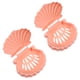thumbnail image 2 of 2 PCS Bandejas de jabón Forma de concha de mar Platos de jabón Platos de jabón de plástico Recipientes de jabón, 2 of 5