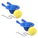 thumbnail image 1 of Paquete de 2 Flappers de Detención de Inodoro, Reemplazo de Flappers de Sello de PVC con Flotador, Ajuste Universal para la Mayoría de las Válvulas de Descarga de Tanque de Inodoro de 2 Pulgadas, Azul, 1 of 6