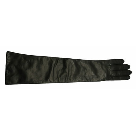Long leather gloves deals