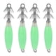 thumbnail image 1 of Squid Hook Noctilucent Squid Cuttlefish Lure Jigs Fluorescent Fishing Bait Head Hooks, 1 of 5