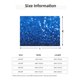 thumbnail image 5 of Fotbe A Blue Glitter Manta de Franela con Estampado, Manta Ultrasuave para Cama, Sofá, Auto, Hipoalergénica y Antibolitas-60"x50", 5 of 6