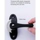thumbnail image 2 of Cerradura tipo Crescent de seguridad para puerta corredera y ventana (gris) Afortunado Sencillez, 2 of 3