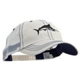 thumbnail image 5 of Black Swordfish Embroidered Big Size Special Cotton Low Profile Trucker Cap - Putty XL-3XL, 5 of 5