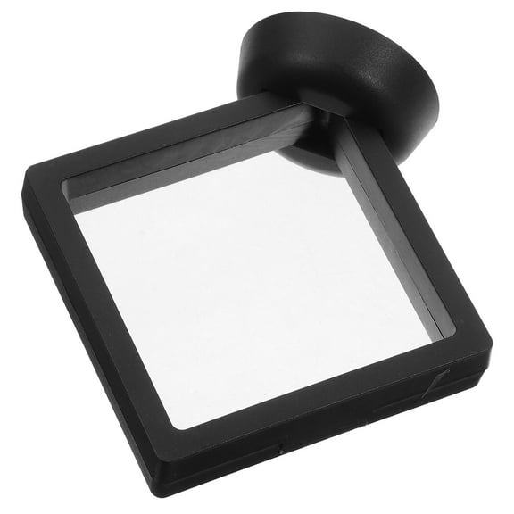 HEATSHAKING 1Set 3D Floating Frame Shadow Box Display Case Square Black 9x9cm Coin Display Case For Medals