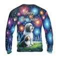 thumbnail image 2 of Happy New Year Havanese Family Cheer Winter Midnight Firework All Over Print 3D Sweatshirt Unisex Merch Havanese Dog Lover Gifts Idea - 02025, 2 of 6