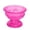 Hot Pink, variant on Glass Holy Water Offering Bowl with Candle Stand, Versatile Altar Set for Prayer, Meditation, Home Blessing, Blue, By VINOIC