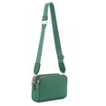 thumbnail image 1 of Bandolera EVVE con triple cremallera Small Camera Kelly Green, 1 of 6