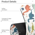 thumbnail image 4 of Yayeee Faucet Mat for Kitchen Sink 14.7" Diatomite Long Splash Guard Pad, Dinosaur Pattern, 4 of 7