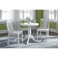 thumbnail image 1 of International Concepts Chaises de Café, Blanc (Ensemble de 2), 1 of 10