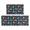 Game Controller Black Pattern-3, variant on Game Controller Black Pattern Anti Fatigue Kitchen Rugs Set Of 2, Non Slip Washable Decorative Floor Mats for Kitchen Sink Laundry, 17"x30" and 17"x47"