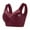 03#Wine, variant on Zen Chic Bra - Seamless Powerful Push Up Wireless Bra Lift Full-Figure Posture Correcting Bra Ice Silk Anti Sagging Bra Beige 36