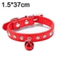thumbnail image 2 of Gamuza elegante, deslumbrante, brillante y elegante, 3 filas de gemas de cristal brillantes para perros y gatos, 2 of 5