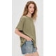 thumbnail image 4 of Remera Nina Free People Verde Oliva Talle M, 4 of 6