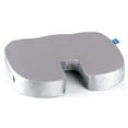 thumbnail image 3 of Comfty Orthopedic Seat Cushion for Comfort and Relief - Memory Foam Cushion for Back Pain, Spine Alignment and Sciatica Relief, Grey, 3 of 7