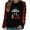 Red, variant on Wancir Womens Long Sleeve Buffalo Plaid Shirt Loose Fitting Patchwork Check Tops