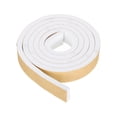 thumbnail image 1 of Cinta de aislamiento de espuma Uxcell, 1-3/16" x 3/8" x 6.6FT, tira de sellado autoadhesiva para puertas, aislamiento acústico, sellado de ventanas y aire acondicionado, blanca, 1 of 7