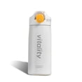 thumbnail image 2 of Copa de vacío Botella Senderismo Viaje Termal Hervidor Aislado Doble Capas Flip Tapa Acero Inoxidable Bebida Taza De Café Fitness Blanco kenally HA011380-01B, 2 of 7