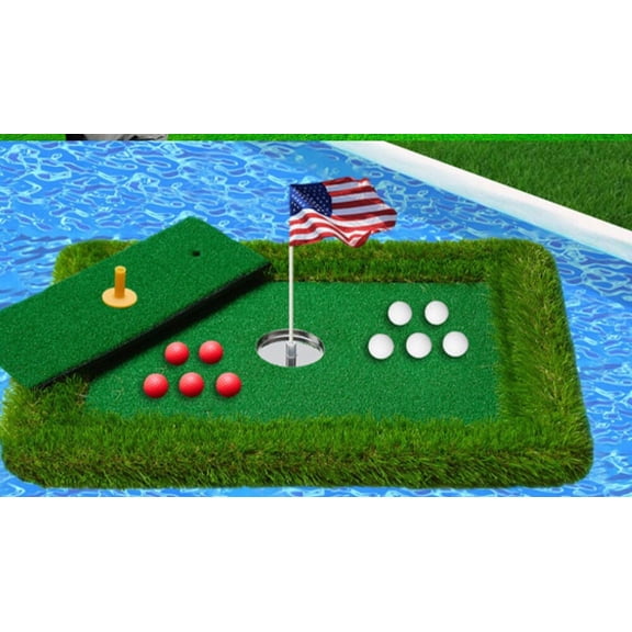 PLBBJH Floating Golf Green for Pool, Floating Chipping Green - Perfect Golf Gift