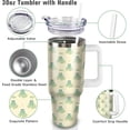 thumbnail image 2 of 30 oz Frog Tumbler with Handle and Straw, 30oz Insulated Stainless Frog Tumbler Coffee Travel Mugs Cup Water Bottle Frog Lovers Gifts for Women Girls, 2 of 6