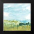 thumbnail image 2 of Vess, June Erica 12x12 Black Modern Framed Museum Art Print Titled - Landscape Flow II, 2 of 5