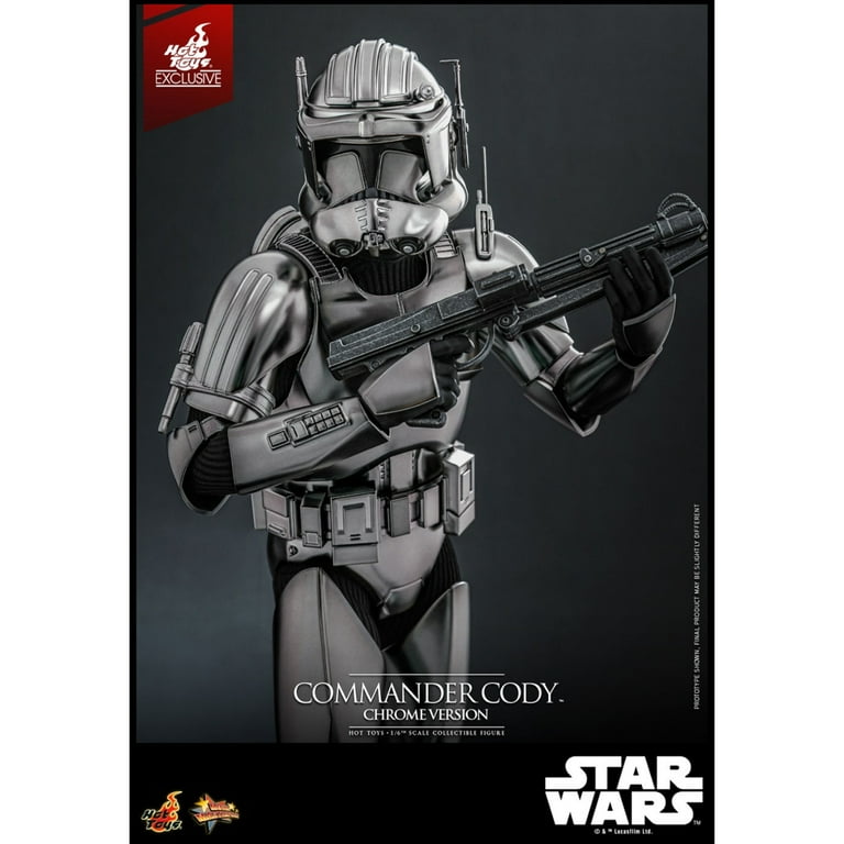Commander Cody (Chrome) Star Wars ROTS MMS Fully Poseable