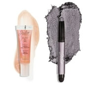 Julep Eyeshadow 101 Crème To Powder Waterproof Eyeshadow Stick, Smoky Grey Shimmer And Eye Gloss 101 Multi-Use Eye + Cheek Glaze, Non-Sticky Wet Look Effect