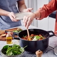 thumbnail image 2 of Alva 5-Qt Round Enameled Cast Iron Dutch Oven, Non Toxic, 2 of 11