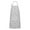 Black and White, variant on Black Christmas Car and Santa Apron-Garden Aprons for Women with Pockets-Cotton Linen Waterproof Kitchen Cooking Gardening Aprons Adjustable for Kitchen,Cooking,BBQ and Salon 32"x27"