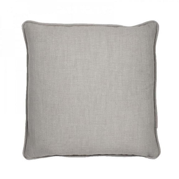 MDR Trading Inc. HU-SS2424JS01OP Light Gray 24X24 Inches With Polyester Insert Pillow