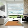 thumbnail image 7 of Ahgly Company Machine Washable Indoor Rectangle Transitional Orange Area Rugs, 7' x 9', 7 of 7