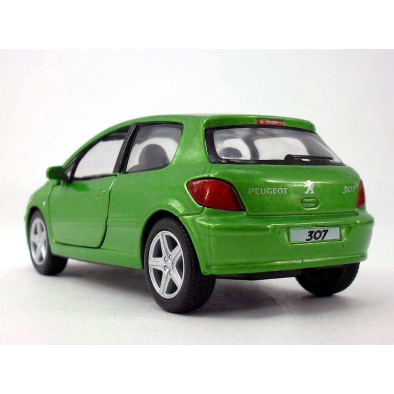 2001 Peugeot 307 XSI 1/32 Scale Diecast Model - Green - Walmart.com
