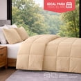thumbnail image 4 of ALVANA Set de Edredón 3 Piezas Acolchado Extra Grande Hipoalergénico Relleno Suave de Microfibra Down Alternative Ideal para Todo el Año Uso como Edredón o para Funda Duvet, 4 of 6