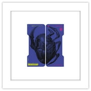 Gallery Pops DC Comics Blue Beetle - Alien Biotech Wall Art, White Framed Version, 12" x 12"