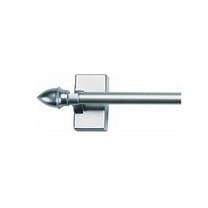 Kenney 1/2" Multi-Use Adjustable Magnetic Rod, 16-28", Satin Nickel