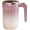 Pink, variant on Stirring Mug – 450ml Electric Mixer Cup with Detachable Magnetic Stirrer | Temperature Power Display Rechargeable Stainless Steel Coffee Blender | Milk Tea Cocoa Chocolate Office Home Kitchen Cafe