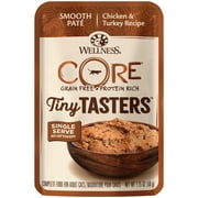 Wellness CORE Tiny Tasters Chicken & Turkey, 1.75-Ounce (Pack of 12)