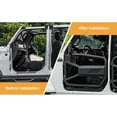 thumbnail image 3 of Tube Doors Tubular Half Doors with Side View Mirror Compatible with 2018-2024 Jeep Wrangler JL 2 Doors, 3 of 12