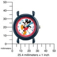 thumbnail image 5 of Mickey Mouse Boys' Blue Plastic Time Teacher Watch, Blue Silicon Strap, 5 of 6