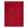 thumbnail image 3 of Unique Loom Infinity Shag Collection Area Rug - Jinko (9' x 12' Rectangle Merlot), 3 of 6