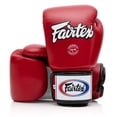 thumbnail image 1 of Fairtex BGV1 Muay Thai Boxing Training Sparring Gloves for Men, Women, Kids | MMA Gloves for Martial Arts| Premium Quality, Light Weight & Shock Absorbent 8 oz Boxing Gloves -Red/White/Black, 1 of 5