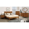 thumbnail image 7 of Bowery Hill 2-Drawer Mid-Century Solid Wood Nightstand in Oak, 7 of 7