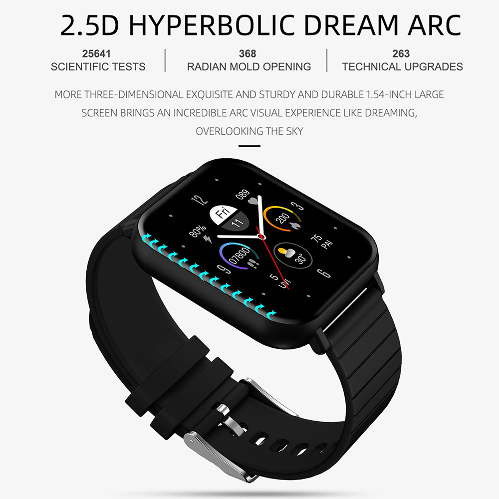 Buy Ruziyoog Smart Watch with Heart Rate Blood Oxygen Sleep Monitor